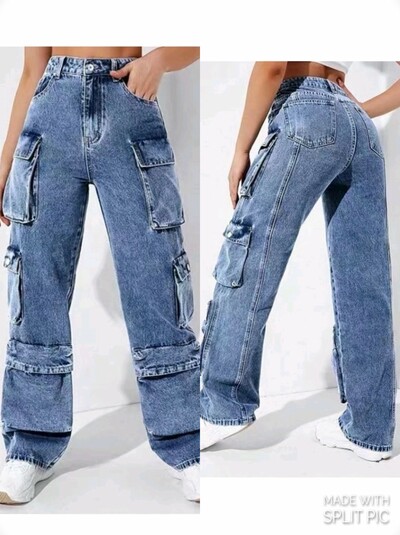Deep Pocket Denim Jeans