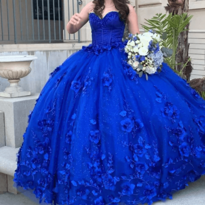 Sweet 16 dresses royal blue quinceanera dresses lace ball gown style