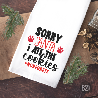 No Regrets Kitchen Towel