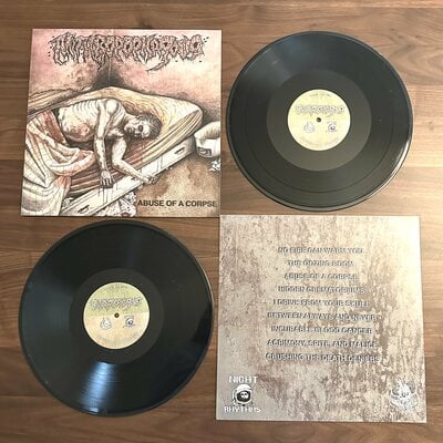 Anthropophagous - “abuse of a corpse” lp