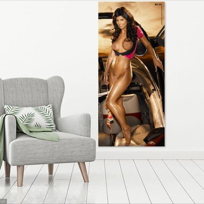 Photo poster, retro,laura croft 08, large size 24.0157x47.6378 inches. wall decoration, home decor, gift.