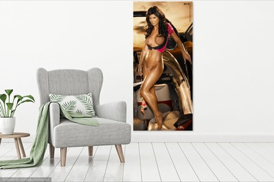 Photo poster, retro,Laura Croft 08, large size 24.0157x47.6378 inches. Wall decoration, home decor, gift.