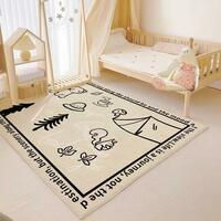 Cute cartoon nature pattern non-slip floor mat rug doormat - Thumbnail 1