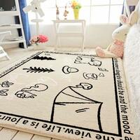 Cute cartoon nature pattern non-slip floor mat rug doormat - Thumbnail 4