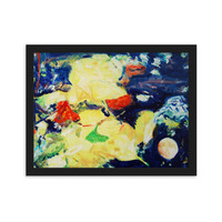 Framed matte paper poster - Autumn Nocturne - Thumbnail 1