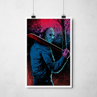Jason Voorhees 12x18 Art Print - Thumbnail 5