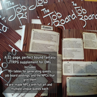 The Job Board | D&D/TTRPG Quest, Job Posting, and NPC Generator Zine - Thumbnail 3