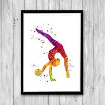 Rhythmic Gymnast Poster