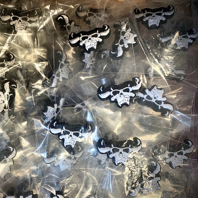 Danzig skull shoe charm