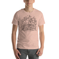 CTWC 2023 Black Oultine Unisex t-shirt - Thumbnail 2