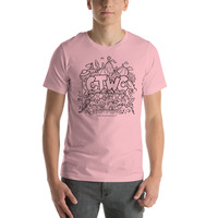 CTWC 2023 Black Oultine Unisex t-shirt - Thumbnail 3