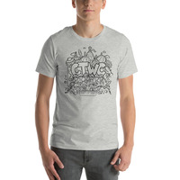 CTWC 2023 Black Oultine Unisex t-shirt - Thumbnail 4