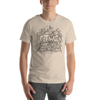 CTWC 2023 Black Oultine Unisex t-shirt - Thumbnail 6