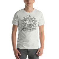 CTWC 2023 Black Oultine Unisex t-shirt - Thumbnail 11