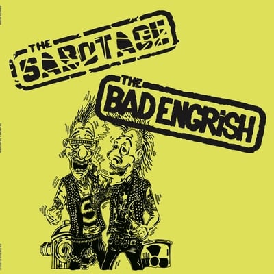 The sabotage/ the bad engrish split lp - Thumbnail 4