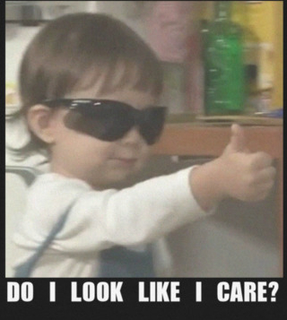 Free Shipping-DO I LOOK LIKE I CARE TEE