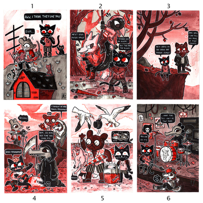 Maetober 2023 prints Days 1 to 6