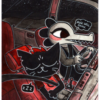 Maetober 2023 prints Days 19 to 24  - Thumbnail 3