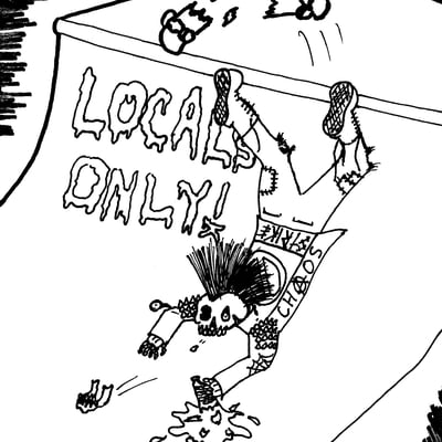 Strike iii punk zine issue #3