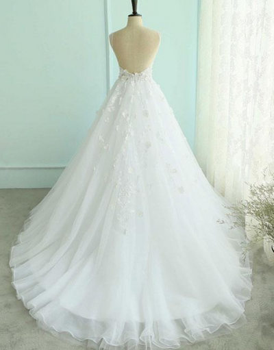 Neck Backless Long Prom Dress, Evening Dress