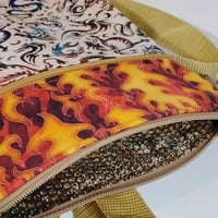 Dragon Flame Crossbody Bag - Thumbnail 1