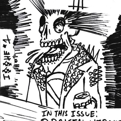 Strike iii punk zine issue #1