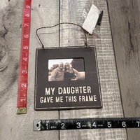 Mini Frame - My Daughter Gave Me This Frame- Black - Thumbnail 1
