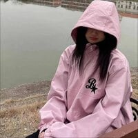 Pink Oversized Windbreaker  - Thumbnail 6