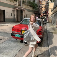 Sweet Embroidery Stripe Long Sleeve Blouse  - Thumbnail 5