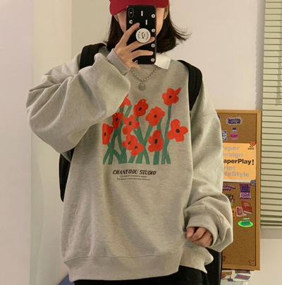 FLOWER SWEATSHIRT