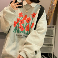 FLOWER SWEATSHIRT - Thumbnail 2