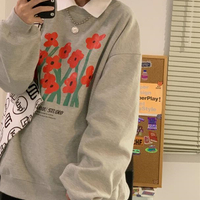 FLOWER SWEATSHIRT - Thumbnail 3