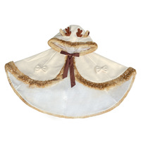 Christmas elk cloak autumn and winter woolen coat - Thumbnail 9