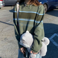 VINTAGE STRIPED SWEATER - Thumbnail 1