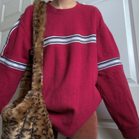 VINTAGE RED SWEATER - Thumbnail 1