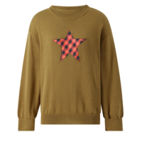 STAR PATCH SWEATER - Thumbnail 3