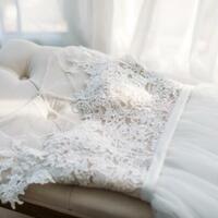 Elegant A-line Lace And Tulle Formal Prom Dress, Beautiful Long Prom Dress - Thumbnail 1