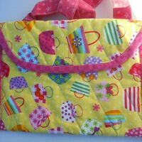 Handbag Carry bag Purse Hand stitched Decor Styles - Thumbnail 1