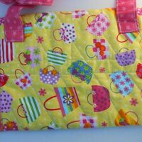 Handbag Carry bag Purse Hand stitched Decor Styles - Thumbnail 3