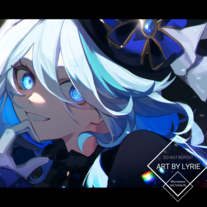 Furina - Genshin Impact *HOLO* Autograph Print