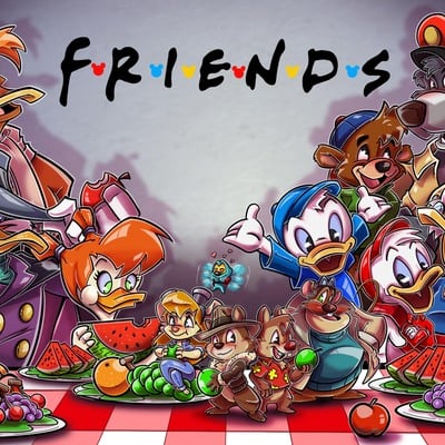 Disney afternoon print