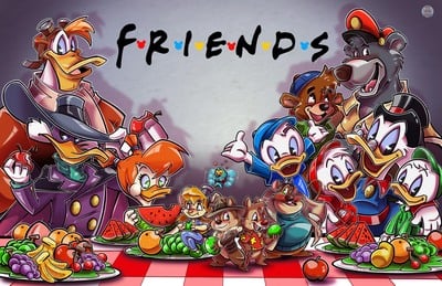 Disney Afternoon print