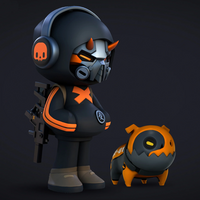 Mytoy x D.A.T. Studio 4.72” Mr. Bone - Solomon Plan Limited Edition - Thumbnail 1