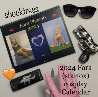 2024 Fara Phoenix: Desktop calendar
