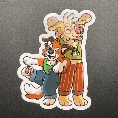 Zray & lakemutt sticker