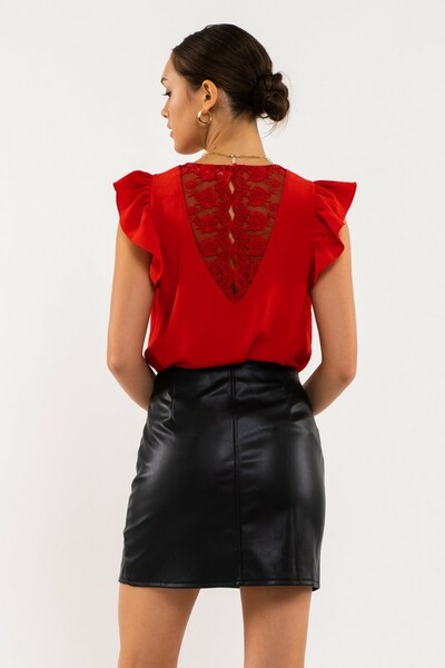 Lace Back Top