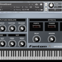 Roland Fantom X Kontakt Library Instrument Nki Vst Software - Thumbnail 1