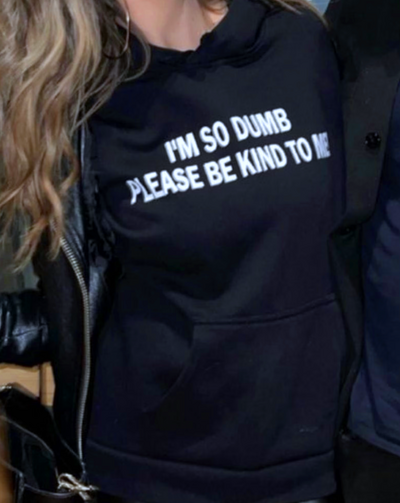Free Shipping-PLEASE BE KIND TO ME HOODIE
