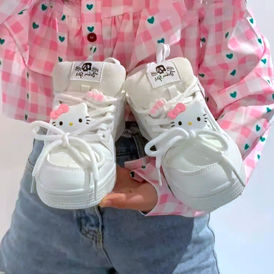 Kawaii kitty sneakers