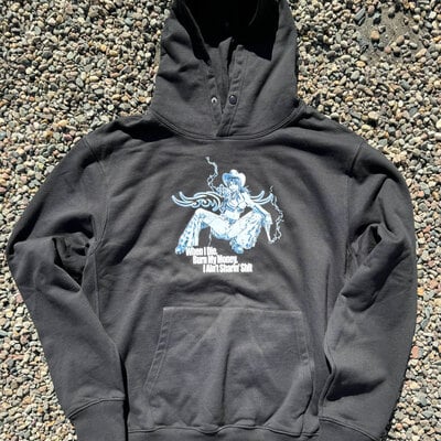 "burn my money" revy hoodie